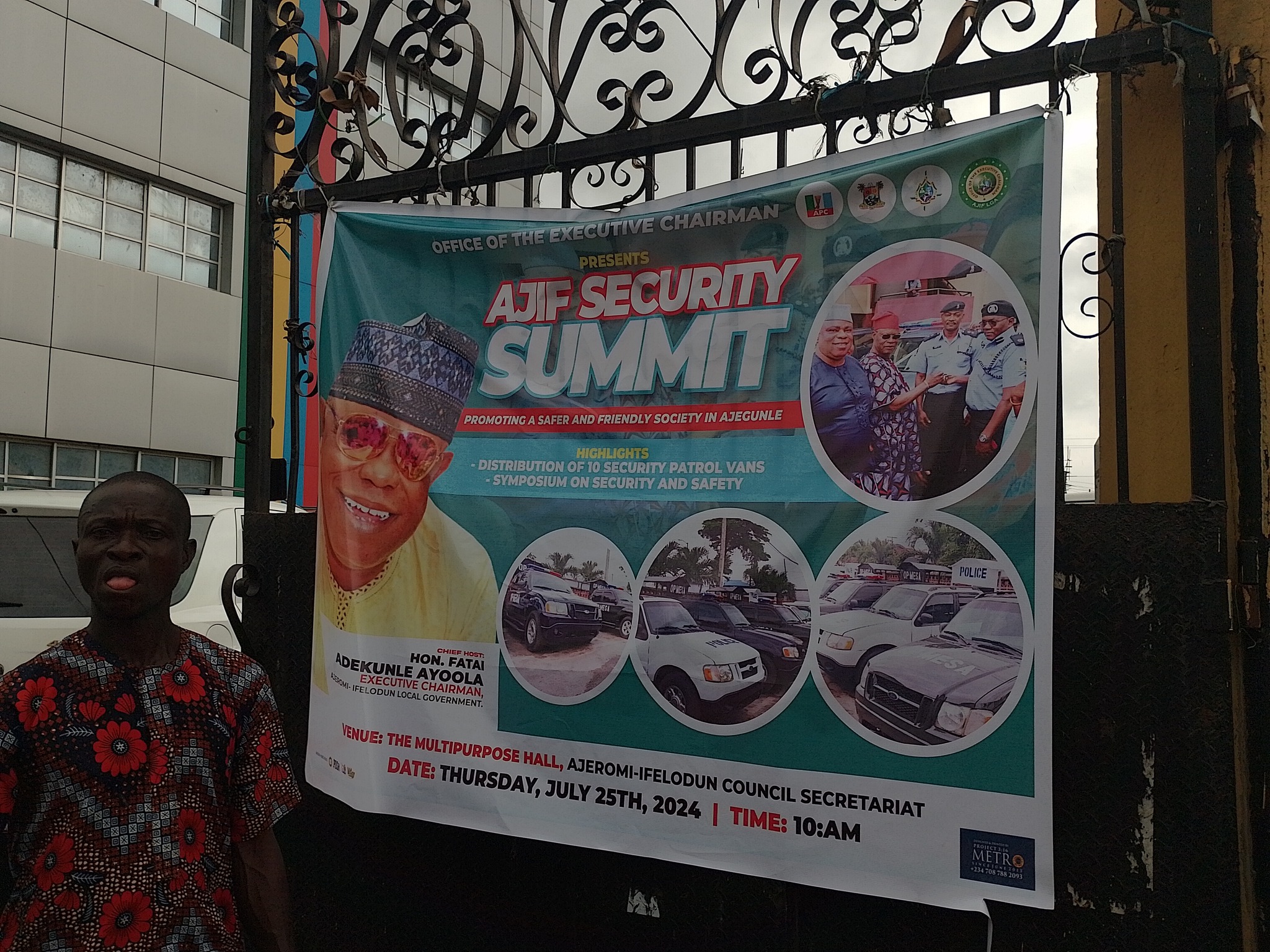 Ajeromi Ifelodun Council Security Summit 2024